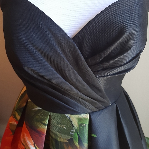 Glamour by Terani strapless formal mini dress - Picture 2 of 7